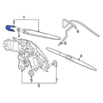 Hyundai OE - Wiper Arm Cap