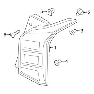 Hyundai OE - Rear Lamps - Tail Lamps (LED, Outer), (Limited / SEL)