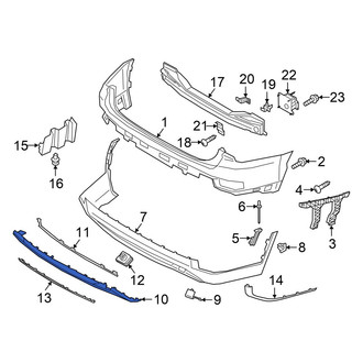 Hyundai OE - Front Center Valance Panel