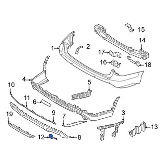 Hyundai OE - Front Tow Eye Cap