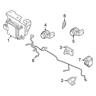 Hyundai OE - Front Bumper & Grille - Electrical Components (XRT Pro)