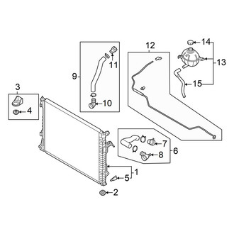 Hyundai OE - Cooling - Radiator & Components