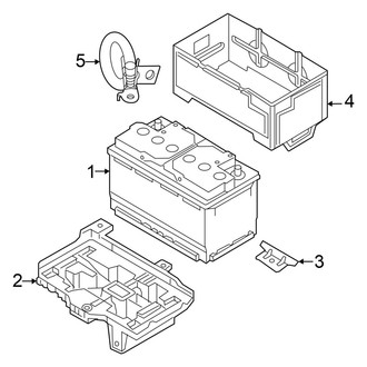 Hyundai OE - Electrical - Battery (3.5L)