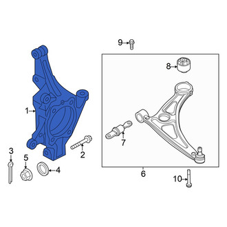 Hyundai OE - Right Steering Knuckle