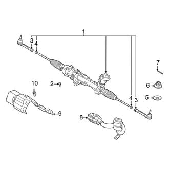 Hyundai OE - Steering Gear & Linkage (3.5L)