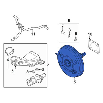 Hyundai OE - Power Brake Booster