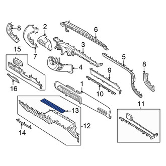 Hyundai OE - Front Glove Box Mat