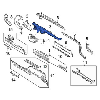Hyundai OE - Upper Steering Column Cover