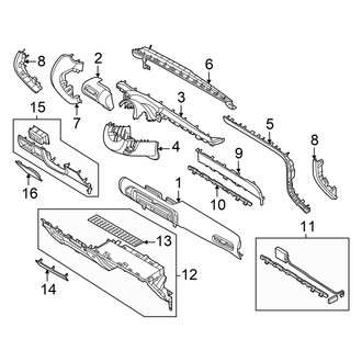 Hyundai OE - Instrument Panel Components