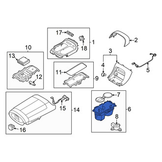 Hyundai OE - Console Cup Holder