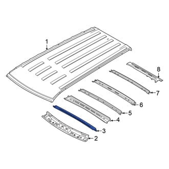 Hyundai OE - Front Roof Bow