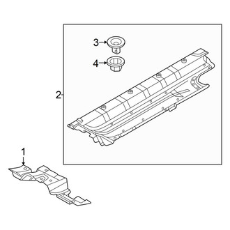 Hyundai OE - Pillars, Rocker & Floor - Under Cover & Splash Shields (3.5L)