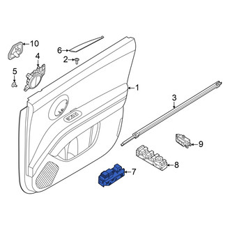 Hyundai OE - Front Right Door Lock Switch