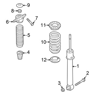 Hyundai OE - Rear Suspension - Shocks & Components (AWD)