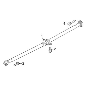 Hyundai OE - Rear Suspension - Drive Shaft (AWD 3.5L)