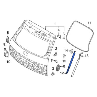 Hyundai OE - Rear Left Liftgate Lift Support