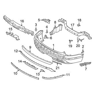 Hyundai OE - Rear Bumper - Bumper & Components