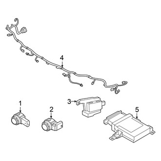 Hyundai OE - Rear Bumper - Electrical Components