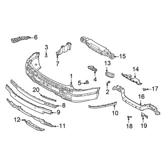 Hyundai OE - Rear Bumper - Bumper & Components (XRT Pro)
