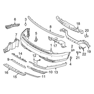 Hyundai OE - Rear Bumper - Bumper & Components (Calligraphy)