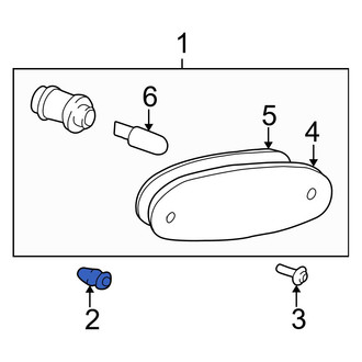 Hyundai OE - Rear Bumper Cover Nut