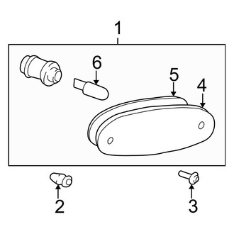 Hyundai OE - Rear Lamps - Side Marker Lamps