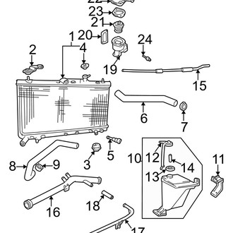 Hyundai OE - Cooling - Radiator & Components