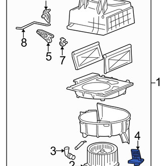 Hyundai OE - HVAC Blower Motor Resistor
