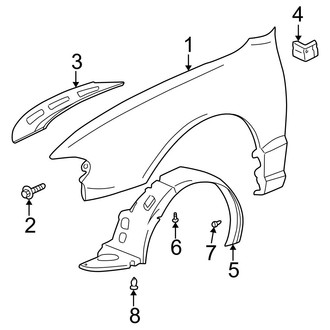 Hyundai OE - Fender & Components