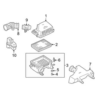 Hyundai OE - Engine / Transaxle - Air Intake (1.6L)