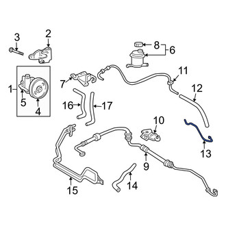 Hyundai OE - Power Steering Return Hose