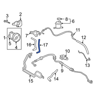 Hyundai OE - Power Steering Return Hose