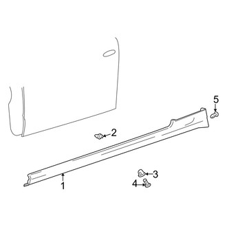Hyundai OE - Pillars, Rocker & Floor - Exterior Trim (GS / L)