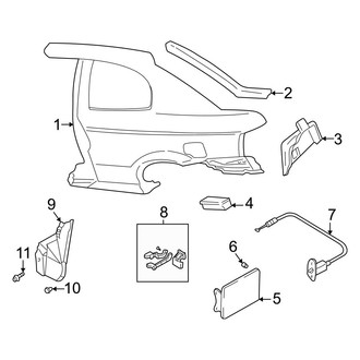 Hyundai OE - Quarter Panel & Components (Hatchback)