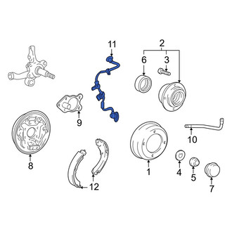 Hyundai OE - Rear Right ABS Wheel Speed Sensor