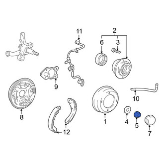 Hyundai OE - Front CV Joint Nut