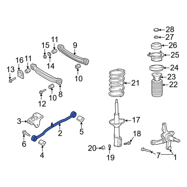 Suspension Trailing Arm