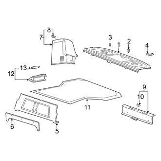 Hyundai OE - Rear Body & Floor - Interior Trim (GL)