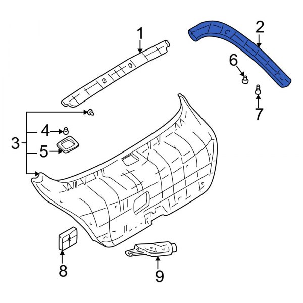 Liftgate Trim