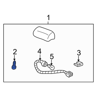Hyundai OE - Center High Mount Stop Light Screw