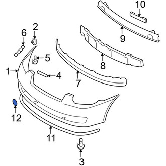 Hyundai OE - Front Tow Eye Cap