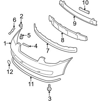 Hyundai OE - Front Bumper - Bumper & Components