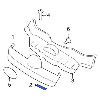 Hyundai OE - Front Upper Side Body Trim Protector