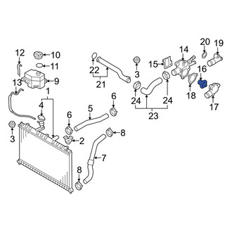 Hyundai OE - Engine Coolant Thermostat