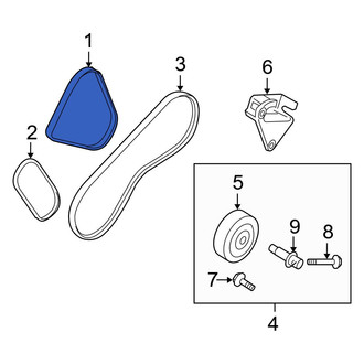 Hyundai OE - Accessory Drive Belt