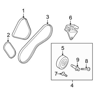 Hyundai OE - Cooling - Belts & Pulleys (GL / GLS / GS / SE)