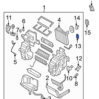 Hyundai OE - A/C Evaporator Core Bracket