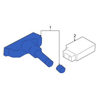 Hyundai OE - Tire Pressure Monitoring System (TPMS) Sensor