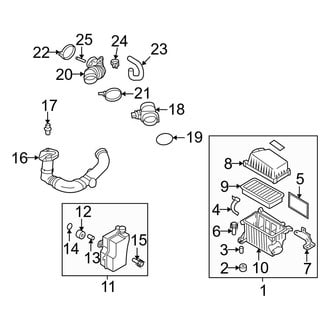 Hyundai OE - Engine / Transaxle - Air Intake