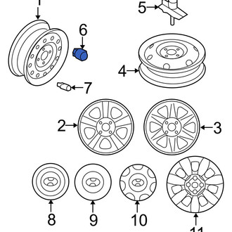 Hyundai OE - Wheel Lug Nut